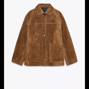 Zara Women’s Suede Jacket - Limited Edition!